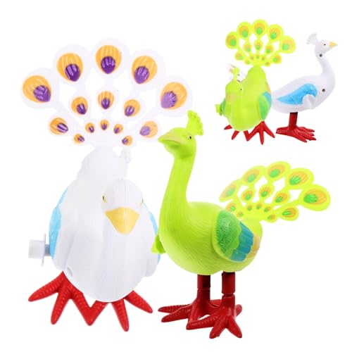 SOIMISS 4 Stück Teiliges Aufziehspielzeug Wind Up Tiere Peacock Tragbar Abs Material Kreative Lernspielzeuge für Kleinkinder Fördert Krabbeln und Frühe Entwicklung Lustig und Einfach zu SOIMISS 4 Stück Teiliges Aufziehspielzeug Wind Up Tiere Peacock Tragbar Abs Material Kreative Lernspielzeuge für Kleinkinder Fördert Krabbeln und Frühe Entwicklung Lustig und Einfach zu von SOIMISS