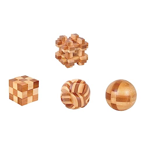SOIMISS 4 Stück Teiliges Kongming Schloss Holzspielzeug Bambus Intelligenzspielzeug Gehirntrainer für Erwachsene von und Konzentration SOIMISS 4 Stück Teiliges Kongming Schloss Holzspielzeug Bambus Intelligenzspielzeug Gehirntrainer für Erwachsene von und Konzentration von SOIMISS