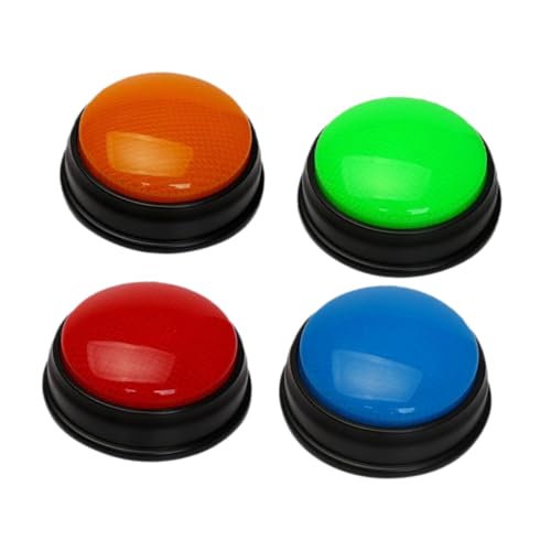 SOIMISS 4 Stück Teiliges Spiel Buzzer aus Wiederverwendbare Elektronische Antwort Summer mit Bunten Lichtern und Sound für Party Klassenzimmer Quiz und Lernspiele SOIMISS 4 Stück Teiliges Spiel Buzzer aus Wiederverwendbare Elektronische Antwort Summer mit Bunten Lichtern und Sound für Party Klassenzimmer Quiz und Lernspiele von SOIMISS