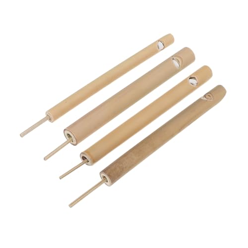 SOIMISS 4 Stück Vogelpfeife Teiliges Bambusflöte Musikinstrument Kreatives Pfeifenspielzeug für Musikalische Aufführungen und Musikalische Früherziehung Robust und Langlebig SOIMISS 4 Stück Vogelpfeife Teiliges Bambusflöte Musikinstrument Kreatives Pfeifenspielzeug für Musikalische Aufführungen und Musikalische Früherziehung Robust und Langlebig von SOIMISS