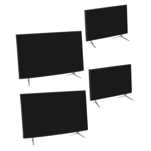 SOIMISS 4 Stücke Maßstab Realistische Miniatur Möbel Zubehör für Puppenmöbel Wohnzimmer Dekoration Kleine Fernseher SOIMISS 4 Stücke Maßstab Realistische Miniatur Möbel Zubehör für Puppenmöbel Wohnzimmer Dekoration Kleine Fernseher von SOIMISS