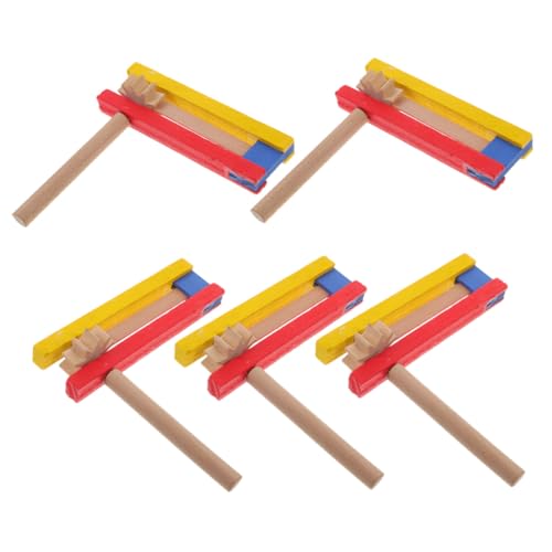 SOIMISS 5 Stück Holz Spinning Ratsche Teiliges Selbstrotierender Geräusche Maker Musikinstrument Vielseitiger Holzklatscher für Sportveranstaltungen Partys Geburtstagsfeiern SOIMISS 5 Stück Holz Spinning Ratsche Teiliges Selbstrotierender Geräusche Maker Musikinstrument Vielseitiger Holzklatscher für Sportveranstaltungen Partys Geburtstagsfeiern von SOIMISS