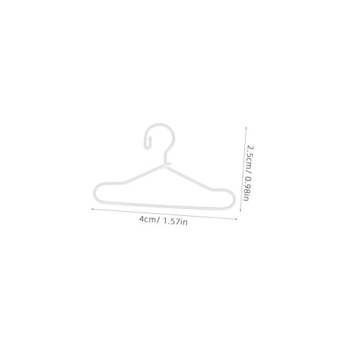 SOIMISS 55 Stück Teiliges Mini Metall Puppen kleiderbügel Kleine Weiße Aufhänger Stabil und Kompakt für Puppenhaus zum Organisieren von Puppenkleidung und Spielzimmerordnung SOIMISS 55 Stück Teiliges Mini Metall Puppen kleiderbügel Kleine Weiße Aufhänger Stabil und Kompakt für Puppenhaus zum Organisieren von Puppenkleidung und Spielzimmerordnung von SOIMISS