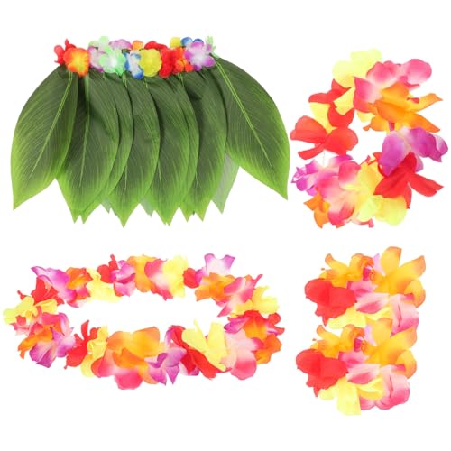 SOIMISS 5St hawaii outfit hawaii kleidung blumenhaarkranz hula milla Kostümzubehör junplee hula гирлянда hochzeitsdirndl aufblasbar tropische Partydekorationen Violett von SOIMISS