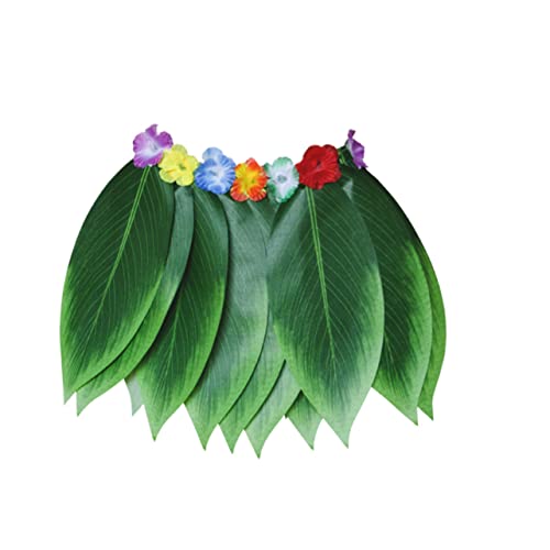 SOIMISS 5St hochzeitsdirndl goldhochzeit bläulich party accessoires hula milla decoration Green leaf garland junplee hula blumendeko Luau-Party-Outfits Schwimmbad Blue von SOIMISS