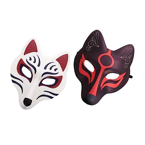 SOIMISS 6 Stk Fuchs Maske halloween masken halloweenmaske faschingsmasken halloween gesichtsmaske fox mask Halloween-Tiermasken Cosplay-Maske fuchsförmige Masken Halloween-Masken Eva von SOIMISS