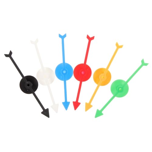 SOIMISS 6 Stück Teiliges Buntes Kunststoff für Brettspiele Robust und Verschleißfest für DIY Spielkreisel und Interaktive Lernspiele für Familien SOIMISS 6 Stück Teiliges Buntes Kunststoff für Brettspiele Robust und Verschleißfest für DIY Spielkreisel und Interaktive Lernspiele für Familien von SOIMISS