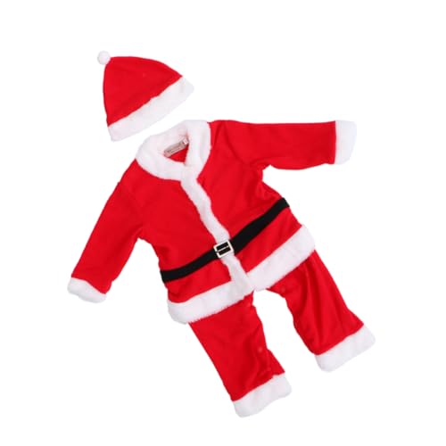 SOIMISS 1 Set Weihnachtsmann Kostü Für Jungen 75cm Mit ütze Und Kleidung Ideales Weihnachts Outfit Für Perfekt Für Die Weihnachtsfeier Oder Cosplay von SOIMISS