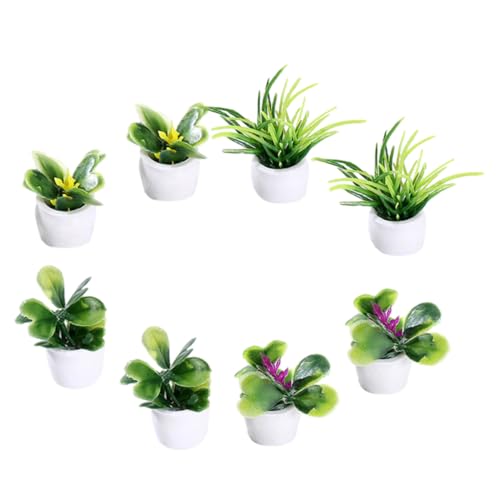SOIMISS 8 Stück Miniatur Pflanzen Modell Miniatur Bonsai Deko für Puppenhaus Realistische Kleine Topfpflanzen Mini Haus Dekoration Naturgetreue Kleine Pflanzen Ornamente SOIMISS 8 Stück Miniatur Pflanzen Modell Miniatur Bonsai Deko für Puppenhaus Realistische Kleine Topfpflanzen Mini Haus Dekoration Naturgetreue Kleine Pflanzen Ornamente von SOIMISS
