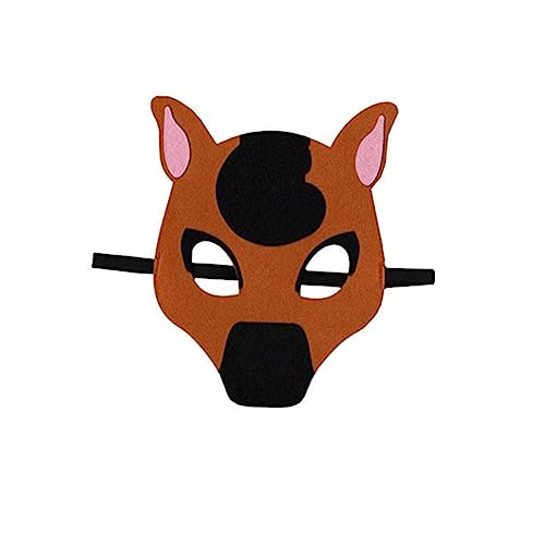 SOIMISS Tiermasken Halbmaske Für Halloween Und Kostümpartys Lustige Farmtiere Cosplay Zubehör Für Ideal Für Geburtstagsfeiern Und Fasching von SOIMISS