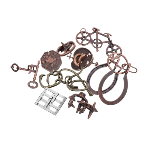 SOIMISS 9 Stück Teiliges Metalldenkspiel Luban Lock Kognitives Geduldsspiel für Erwachsene Fördert Kreativität und Logisches Denken Stressabbau für Familie und Freunde SOIMISS 9 Stück Teiliges Metalldenkspiel Luban Lock Kognitives Geduldsspiel für Erwachsene Fördert Kreativität und Logisches Denken Stressabbau für Familie und Freunde von SOIMISS