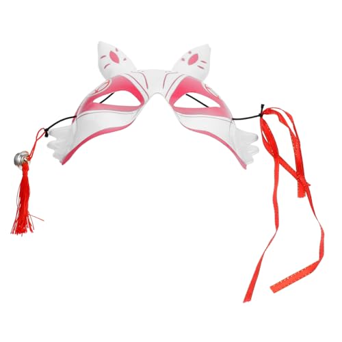 SOIMISS Cartoon-hasenmaske Fuchs Maskerade Dekoratives Halloween Frauen-maskerade-maske Halloween-dekoration Dekorative Maske Wolfsmaske Für Erwachsene Tierkostüm-maske Plastik Rosa von SOIMISS