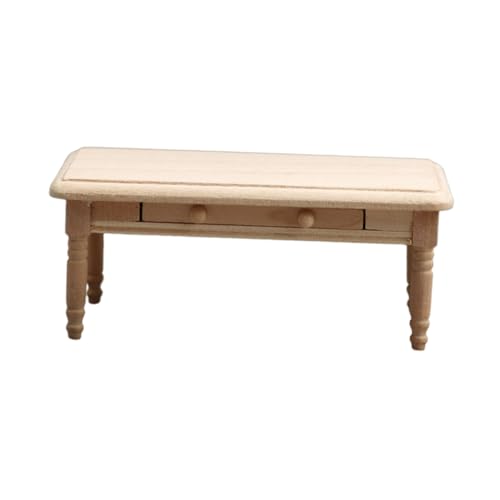 SOIMISS DIY Holz Beistelltisch Unbemalt Puppenhaus Möbel Zubehör für Realistische Dekoration und Langlebige Miniaturmöbel SOIMISS DIY Holz Beistelltisch Unbemalt Puppenhaus Möbel Zubehör für Realistische Dekoration und Langlebige Miniaturmöbel von SOIMISS