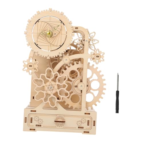 SOIMISS DIY Holzspieluhr Stiftbehälter Puzzle Musikbox aus Holz zum Zusammenbauen Mechanisches Wind Up Desktop Ornament für Erwachsene Kreatives Bastelset SOIMISS DIY Holzspieluhr Stiftbehälter Puzzle Musikbox aus Holz zum Zusammenbauen Mechanisches Wind Up Desktop Ornament für Erwachsene Kreatives Bastelset von SOIMISS