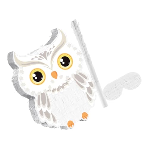 SOIMISS Eulen Piñata mit Stock und Augenbinde Robuste Waldtier Deko für Kindergeburtstag Halloween und Zauberer Mottoparty Interaktives Spiel für Jungen und Mädchen SOIMISS Eulen Piñata mit Stock und Augenbinde Robuste Waldtier Deko für Kindergeburtstag Halloween und Zauberer Mottoparty Interaktives Spiel für Jungen und Mädchen von SOIMISS