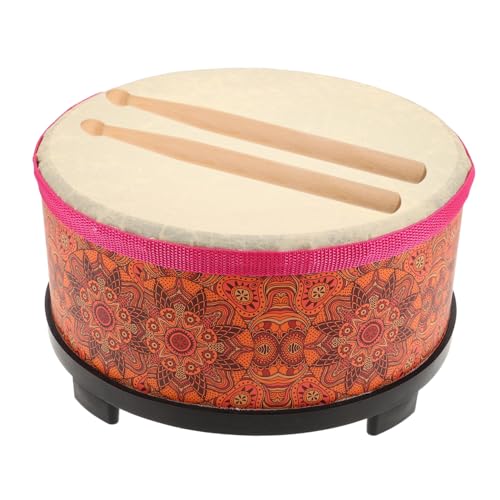 SOIMISS Floor Tom Trommel Holz Schlaginstrument mit Sticks Robustes Orff Percussion Lernspielzeug für Vorschulkinder Fördert Rhythmus und Koordination für Drinnen und Draußen SOIMISS Floor Tom Trommel Holz Schlaginstrument mit Sticks Robustes Orff Percussion Lernspielzeug für Vorschulkinder Fördert Rhythmus und Koordination für Drinnen und Draußen von SOIMISS