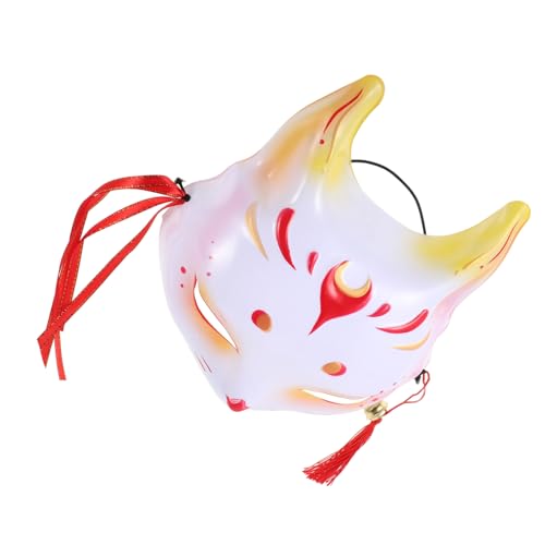 SOIMISS Fuchs Maske Fuchs Halbmaske Maske halbes Gesicht japanische Maske Fuchsmaske Partymaske halloween maske halloween-maske süße Cosplay Halbmaske Maskerade-Maske für Frauen Plastik von SOIMISS