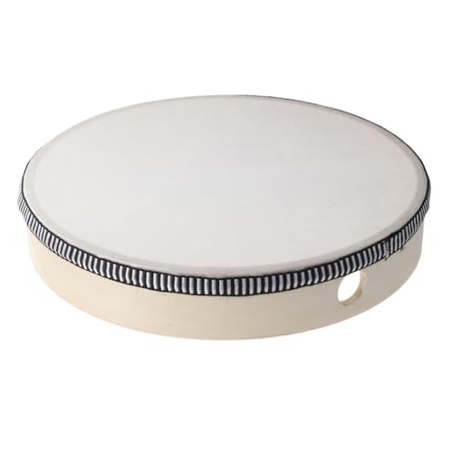 SOIMISS Großes Holz Tamburin Musikinstrument Orff Handtrommel für Frühe Musikförderung Spielerisch von Koordination und Kreativität SOIMISS Großes Holz Tamburin Musikinstrument Orff Handtrommel für Frühe Musikförderung Spielerisch von Koordination und Kreativität von SOIMISS