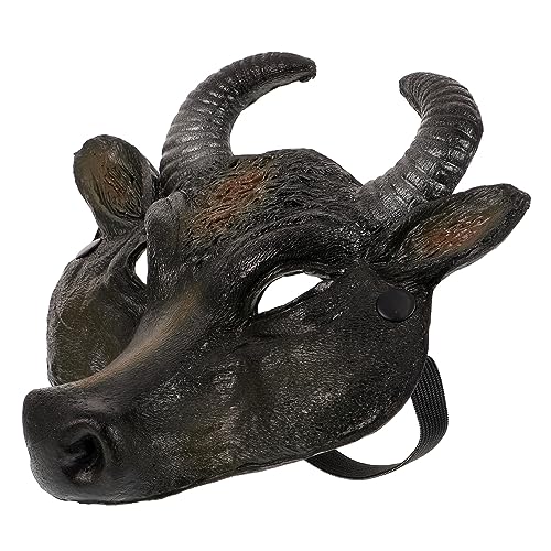 SOIMISS Halloween Büffelkopfmaske Stier Maskerade Maske Stier Gesichtsmaske Maskerade Masken Stier Maske Kostüm Gruseliges Tierkostüm Stier Halloween Maske Kuhmaske Gruselige von SOIMISS