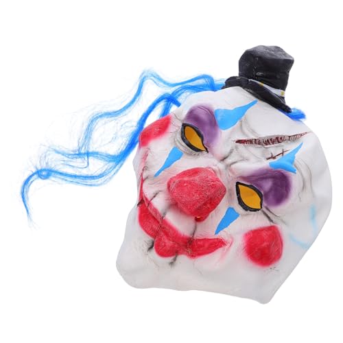 SOIMISS Halloween Clown Maske für Erwachsene Kreatives Leichtes Vollgesicht Cosplay Wiederverwendbar für Karneval Maskenball Halloween Party und Bühnenauftritte SOIMISS Halloween Clown Maske für Erwachsene Kreatives Leichtes Vollgesicht Cosplay Wiederverwendbar für Karneval Maskenball Halloween Party und Bühnenauftritte von SOIMISS