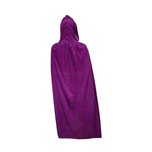 SOIMISS Halloween Kostü Umhang Für Erwachsene Vampir Cape Aus Samtigem Material Karneval Kostü Zubehör Cosplay Umhang Für Halloween Feiern von SOIMISS