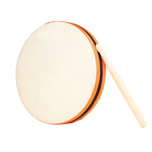 SOIMISS Handtrommel Holz Musikinstrument Lernspielzeug Doppelseitige Schlagfläche Bunte Farben Sichere Glatte Oberfläche Fördert Farberkennung und Greiffähigkeit Geeignet für Kleinkinder SOIMISS Handtrommel Holz Musikinstrument Lernspielzeug Doppelseitige Schlagfläche Bunte Farben Sichere Glatte Oberfläche Fördert Farberkennung und Greiffähigkeit Geeignet für Kleinkinder von SOIMISS