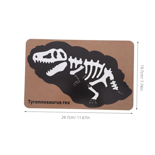SOIMISS Holz Dinosaurier Puzzle für Jahre Interaktives Montessori Lernspielzeug Fossilähnliches Knochenskelett Fördert Kognitive Fähigkeiten und Problemlösungsspielspaß SOIMISS Holz Dinosaurier Puzzle für Jahre Interaktives Montessori Lernspielzeug Fossilähnliches Knochenskelett Fördert Kognitive Fähigkeiten und Problemlösungsspielspaß von SOIMISS