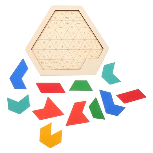 SOIMISS Holz Sechseck Puzzle Lernspielzeug Kreativitätsförderndes Denkspiel Für Feinmotorik Und Hand Auge koordination Montessori Sensory Toy Für Frühes Lernen Und Logikentwicklung SOIMISS Holz Sechseck Puzzle Lernspielzeug Kreativitätsförderndes Denkspiel Für Feinmotorik Und Hand Auge koordination Montessori Sensory Toy Für Frühes Lernen Und Logikentwicklung von SOIMISS