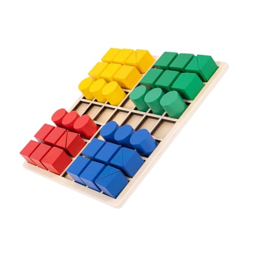 SOIMISS Holzbauklötze Ab Jahre Montessori Lernspielzeug Montessori Kreatives Holzpuzzle für Jungen Mädchen Motorik und Fantasie SOIMISS Holzbauklötze Ab Jahre Montessori Lernspielzeug Montessori Kreatives Holzpuzzle für Jungen Mädchen Motorik und Fantasie von SOIMISS
