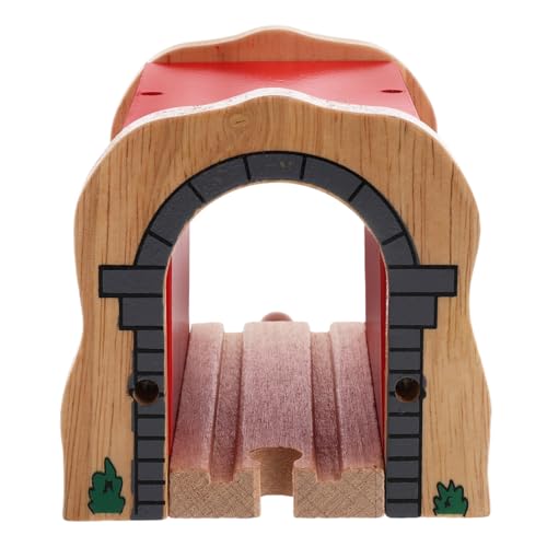 SOIMISS Holzeisenbahn Tunnel Zubehör mit Holz Bergtunnel DIY für Kreatives Modell zum Bauen von Zugstrecken Fördert Motorik und Fantasie für Zuhause und Kindergarten SOIMISS Holzeisenbahn Tunnel Zubehör mit Holz Bergtunnel DIY für Kreatives Modell zum Bauen von Zugstrecken Fördert Motorik und Fantasie für Zuhause und Kindergarten von SOIMISS