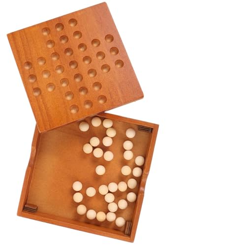 SOIMISS Holzspielzeug Denkspiel Erwachsene Klassisches Brettspiel aus Holz für Familien Freunde Geduldsspiel und Intelligenz SOIMISS Holzspielzeug Denkspiel Erwachsene Klassisches Brettspiel aus Holz für Familien Freunde Geduldsspiel und Intelligenz von SOIMISS