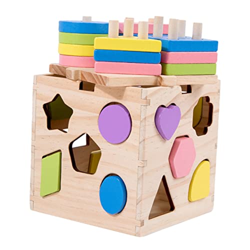 SOIMISS Holzspielzeug Sensorisches Lernspielzeug mit Farbigen Formen Fördert Feinmotorik und Farberkennung Kompakt und Sicher für Kleinkinder Ab Jahr Pädagogisches Aktivitätsspielzeug SOIMISS Holzspielzeug Sensorisches Lernspielzeug mit Farbigen Formen Fördert Feinmotorik und Farberkennung Kompakt und Sicher für Kleinkinder Ab Jahr Pädagogisches Aktivitätsspielzeug von SOIMISS