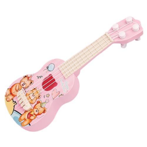 SOIMISS Kinderspielzeug Mini Ukulele aus Sicher und Handfreundlich Realistische Tragbares Musikspielzeug zur Frühen Musikalischen für Mädchen SOIMISS Kinderspielzeug Mini Ukulele aus Sicher und Handfreundlich Realistische Tragbares Musikspielzeug zur Frühen Musikalischen für Mädchen von SOIMISS