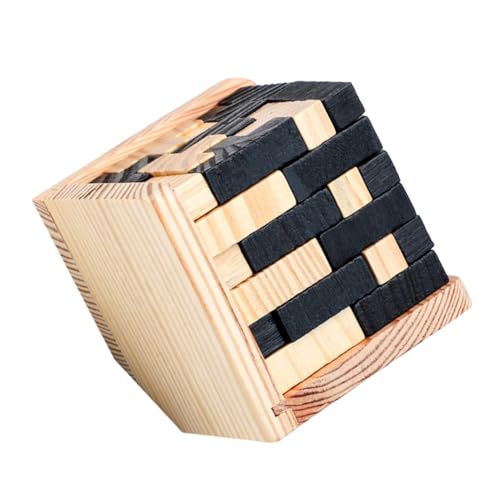 SOIMISS Kongming Lock Holzpuzzle Montessori Lernspielzeug für Erwachsene Kreatives Denkspiel Geduld und Eltern Junge Mädchen Beziehung SOIMISS Kongming Lock Holzpuzzle Montessori Lernspielzeug für Erwachsene Kreatives Denkspiel Geduld und Eltern Junge Mädchen Beziehung von SOIMISS