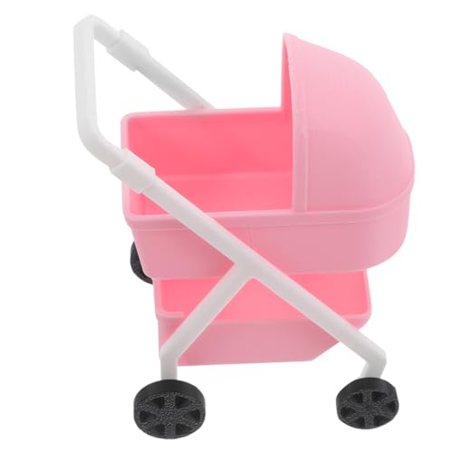 SOIMISS Kleiner Puppenwagen Spielzeug 1/12 Realistisch für Kinder Puppenhaus Zubehör Kreatives Rollenspiel Leicht Transportierbar aus Kunststoff SOIMISS Kleiner Puppenwagen Spielzeug 1/12 Realistisch für Kinder Puppenhaus Zubehör Kreatives Rollenspiel Leicht Transportierbar aus Kunststoff von SOIMISS