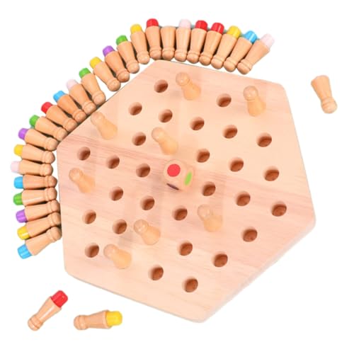 SOIMISS Memory Matching Chess Holz mit Glatter Oberfläche Multifunktional für Ab Jahren Fördert Logisches Denken Hand Augen Koordination und Frühkindliche Konzentration SOIMISS Memory Matching Chess Holz mit Glatter Oberfläche Multifunktional für Ab Jahren Fördert Logisches Denken Hand Augen Koordination und Frühkindliche Konzentration von SOIMISS