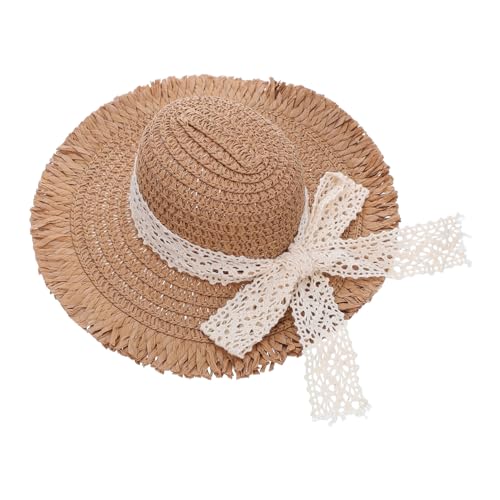SOIMISS Mini Strohhut mit Spitzenband Handgefertigter Miniatur Dollhut aus Robustem Material Elegante Kleine Mütze für DIY Puppen Haustiere und Partydekoration Khaki mit Feinem Rand SOIMISS Mini Strohhut mit Spitzenband Handgefertigter Miniatur Dollhut aus Robustem Material Elegante Kleine Mütze für DIY Puppen Haustiere und Partydekoration Khaki mit Feinem Rand von SOIMISS
