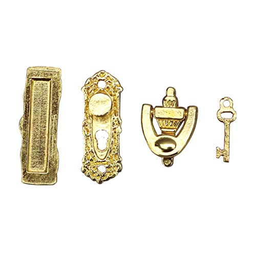 SOIMISS Miniatur Puppenhaus Türzubehör Teilig Mini Schlüssel Mikroskopischer Türgriff Puppenhaus Dekoration Langlebiges Miniatur Hardware Kit für DIY Bastelspaß und Kinderhandwerk SOIMISS Miniatur Puppenhaus Türzubehör Teilig Mini Schlüssel Mikroskopischer Türgriff Puppenhaus Dekoration Langlebiges Miniatur Hardware Kit für DIY Bastelspaß und Kinderhandwerk von SOIMISS