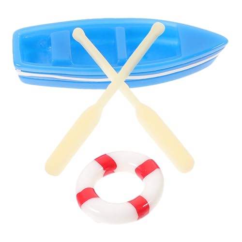 SOIMISS Miniatur Strandboot Dekoration mit Paddel und Rettungsring Micro-landschafts Zubehör für DIY Puppenhaus Garten Meer Deko Kleine Küsten Figuren für Sandkästen SOIMISS Miniatur Strandboot Dekoration mit Paddel und Rettungsring Micro-landschafts Zubehör für DIY Puppenhaus Garten Meer Deko Kleine Küsten Figuren für Sandkästen von SOIMISS