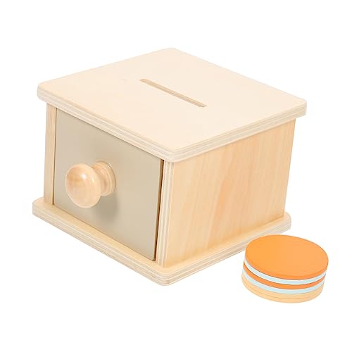 SOIMISS Montessori Holz Münzbox für Feinmotorik Pädagogisches Lernspielzeug für Vorschulkinder Ab Jahren Robust und Sicher ohne Scharfe Kanten SOIMISS Montessori Holz Münzbox für Feinmotorik Pädagogisches Lernspielzeug für Vorschulkinder Ab Jahren Robust und Sicher ohne Scharfe Kanten von SOIMISS