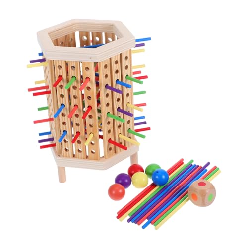 SOIMISS Montessori Holz Spielset Bunte Holzstäbchen Motorisches Lernspiel Pädagogisches Familienspiel Fördert Feinmotorik Hand Auge Koordination und Strategisches SOIMISS Montessori Holz Spielset Bunte Holzstäbchen Motorisches Lernspiel Pädagogisches Familienspiel Fördert Feinmotorik Hand Auge Koordination und Strategisches von SOIMISS