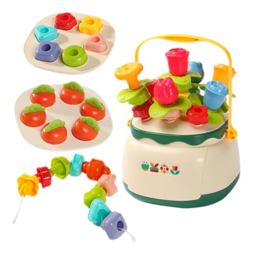 SOIMISS Montessori Sensorisches Steckspiel mit Blumen und Korbform Feinmotorik und Konzentration Lernspielzeug Ab Jahr Langlebig Pädagogisch Bedeutend SOIMISS Montessori Sensorisches Steckspiel mit Blumen und Korbform Feinmotorik und Konzentration Lernspielzeug Ab Jahr Langlebig Pädagogisch Bedeutend von SOIMISS