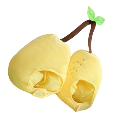 SOIMISS Plüsch Doppelkopf Birnenhut Weiches Kostüm-partyspiel Headgear Für Erwachsene Wiederverwendbar Leicht Halloween Weihnachten Geburtstag SOIMISS Plüsch Doppelkopf Birnenhut Weiches Kostüm-partyspiel Headgear Für Erwachsene Wiederverwendbar Leicht Halloween Weihnachten Geburtstag von SOIMISS