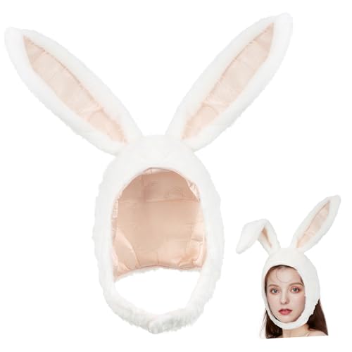 SOIMISS Plüsch Hasenohren Mütze mit Beweglichen Ohren Cartoon Tierkopf Hut für Damen und Mädchen Lustige Kopfbedeckung für Fotos Cosplay Geschenkidee Schwarz SOIMISS Plüsch Hasenohren Mütze mit Beweglichen Ohren Cartoon Tierkopf Hut für Damen und Mädchen Lustige Kopfbedeckung für Fotos Cosplay Geschenkidee Schwarz von SOIMISS