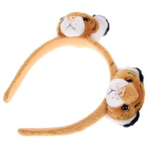 SOIMISS Plüsch Tiger Haarreif Tierkostüm Accessoire für Dschungel und Waldthemen Partys Bequemes Cosplay Stirnband für Bühnenauftritte Fotorequisiten und Geburtstagsfeiern SOIMISS Plüsch Tiger Haarreif Tierkostüm Accessoire für Dschungel und Waldthemen Partys Bequemes Cosplay Stirnband für Bühnenauftritte Fotorequisiten und Geburtstagsfeiern von SOIMISS