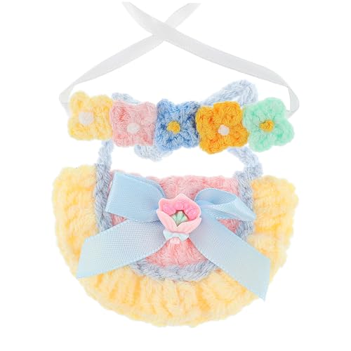 SOIMISS Puppenkleidung Set aus Weichem Baumwollgarn mit Haarband und Spucktuch für Puppe Langlebig Einfach an Auszuziehen für Sammler und Kreatives Spiel SOIMISS Puppenkleidung Set aus Weichem Baumwollgarn mit Haarband und Spucktuch für Puppe Langlebig Einfach an Auszuziehen für Sammler und Kreatives Spiel von SOIMISS