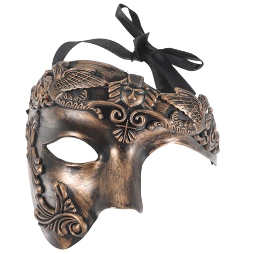 SOIMISS Römische Soldat Maskerade Maske Für Halloween Und Karneval Klassische Venezianische Maske Für Männer Ideal Für Kostümpartys Und Maskenbälle Authentisches Design Vielseitig von SOIMISS