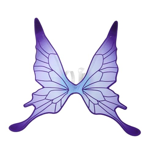 SOIMISS Schmetterlingsflügel feeflügeln wings costume butterfly wings Karnevalsflügel Flügel Kostüm erwachsener feenflügel Cosplay-Kostüm für Mädchen Feenflügel für Erwachsene Vlies von SOIMISS