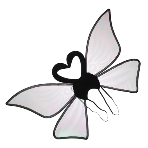 SOIMISS Schwanen-Schmetterlingsflügel Schmetterlingsflügel für Frauen Flügel Kostüm Flügel Fee butterfly costume butterfly wings Cosplay Feenflügel Schmetterlinge Feenflügel Organza von SOIMISS