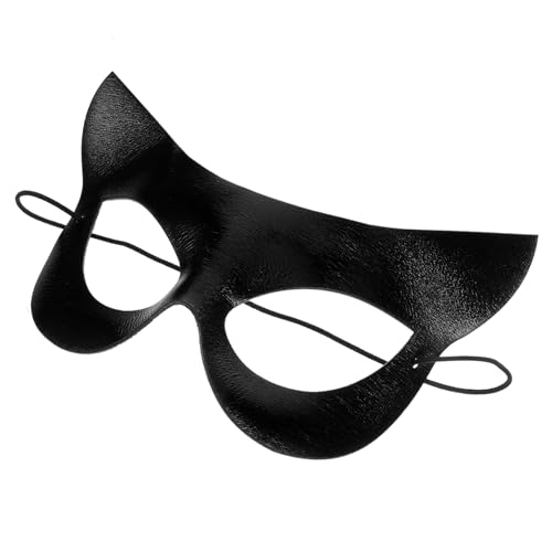 SOIMISS Schwarze Augen Halbgesichtsmaske Für Halloween Perfekt Für Maskenball Kostümparty Und Karneval Elegante Verkleidung Für Erwachsene Unisex Schwarz von SOIMISS